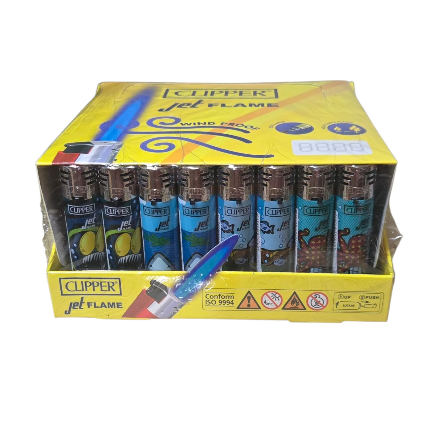 Clipper Jet Lighter - Deep Weed (Tray of 48) - Image 2