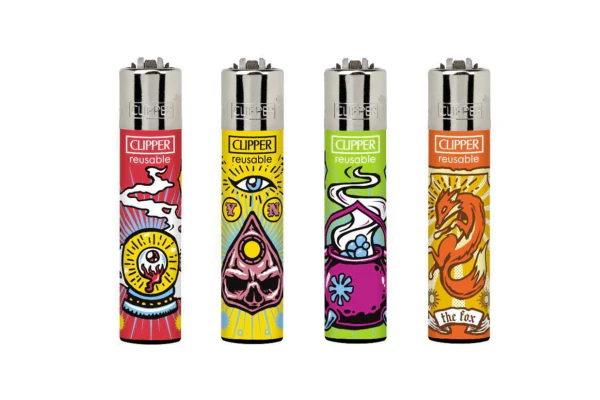 Clipper Lighter - Haunted (Tray of 48) - Image 2