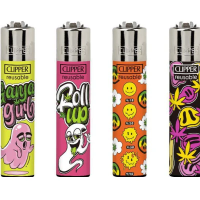 Clipper Lighter - Roll Up (Tray of 48) - Image 2